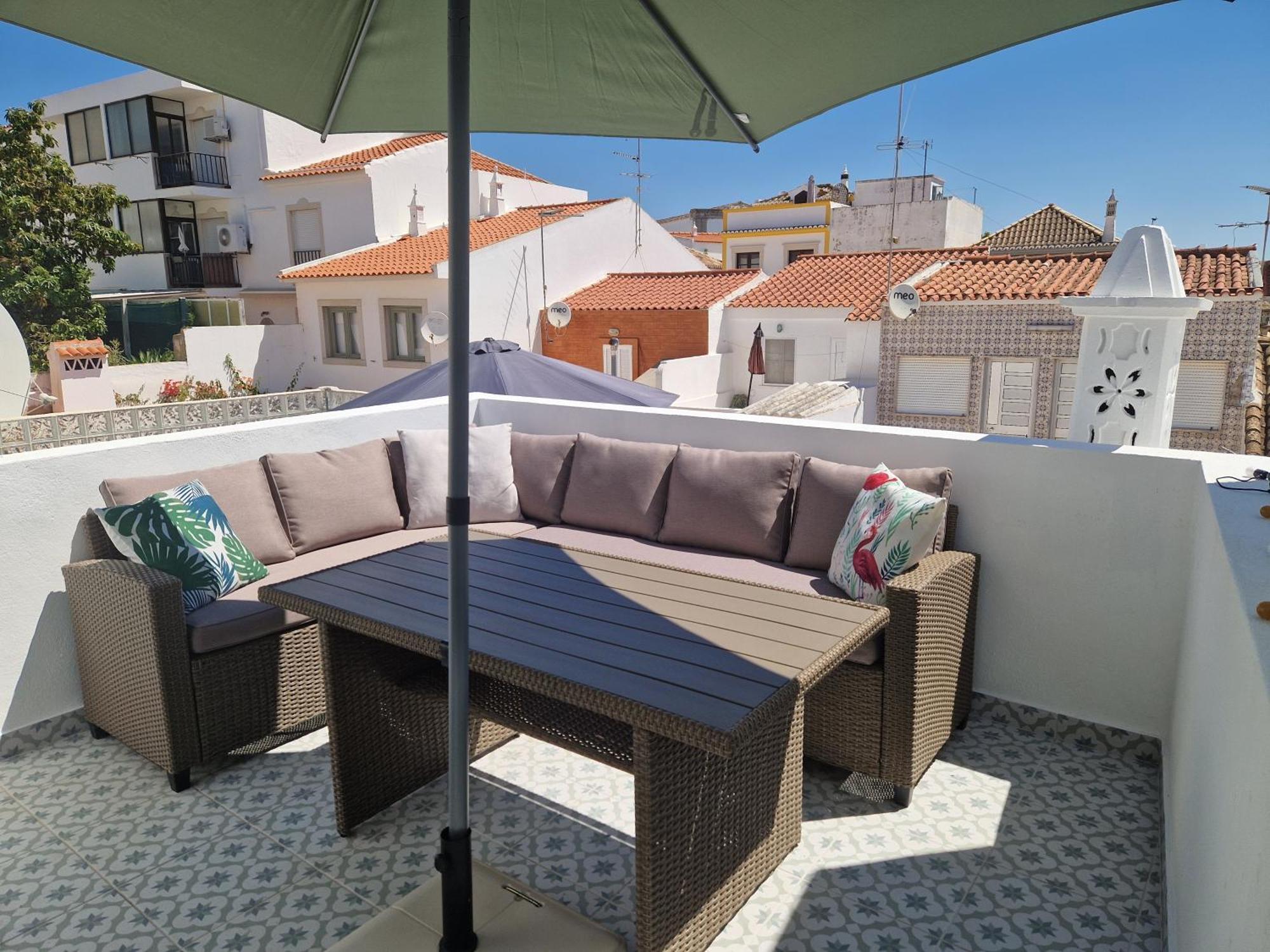 House With Private Roof Terrace In Centre Villa Tavira Exterior photo